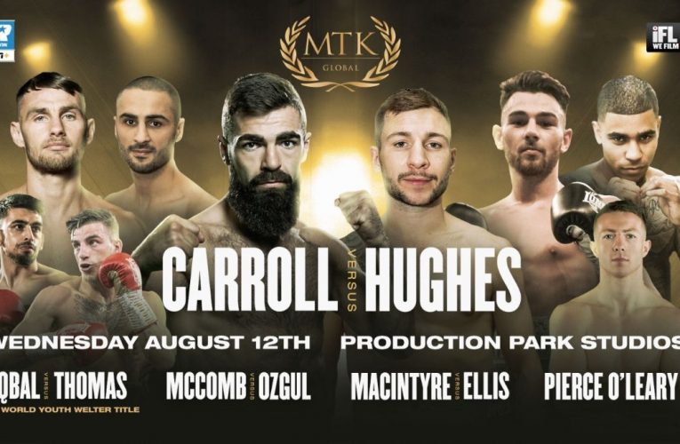 JONO CARROLL PROTAGONIZA VELADA EN INGLATERRA