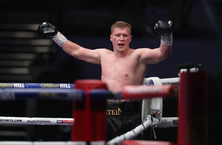 ALEXANDER POVETKIN HIZO POLVO A DILLIAN WHYTE