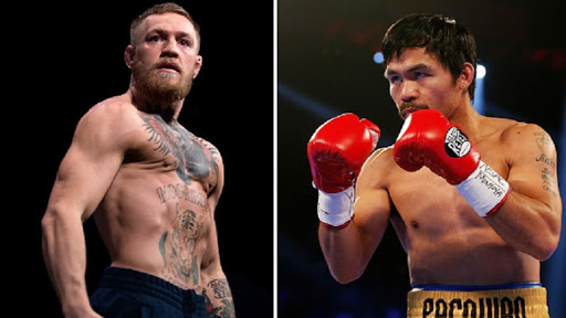 Conor McGregor & Manny Pacquiao (Foto Cortesía)