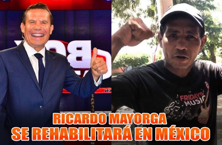 JULIO CÉSAR CHÁVEZ CONFIRMA QUE AYUDARÁ A RICARDO MAYORGA