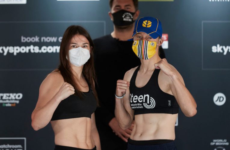 PESAJE OFICIAL: KATIE TAYLOR VS DELFINE PERSOON ¡REVANCHA!