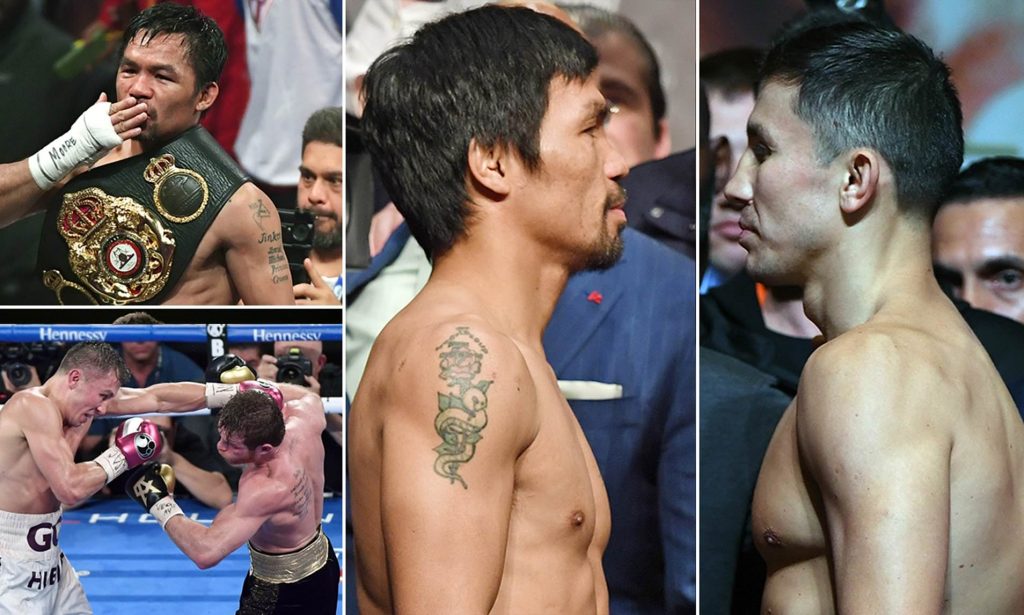 Manny Pacquiao & Gennady Golovkin (Foto Cortesía)