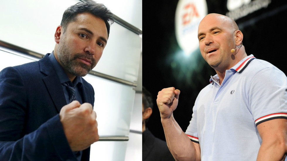Oscar De La Hoya & Dana White (Foto Cortesía)