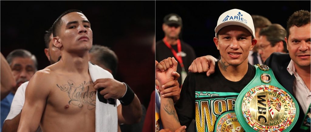 Oscar Valdez & Miguel Berchelt (Foto Cortesía)