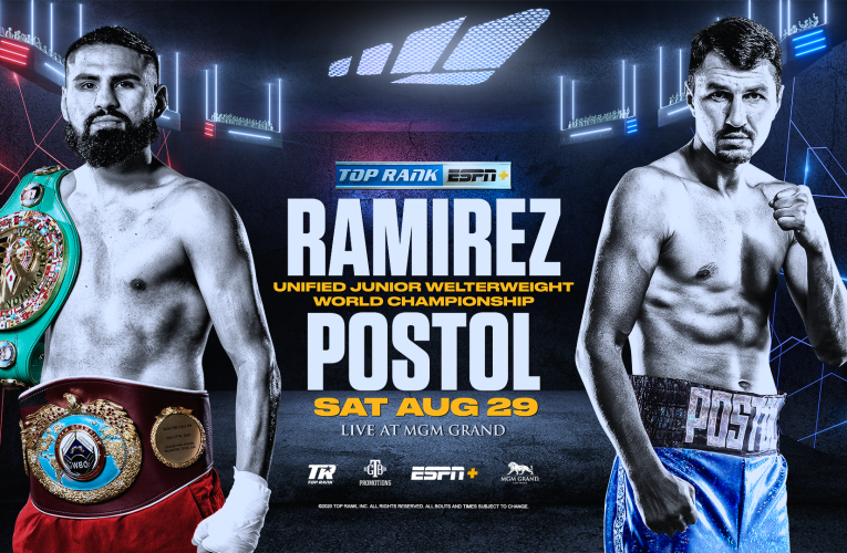 ESTE SÁBADO JOSÉ CARLOS RAMÍREZ VS VIKTOR POSTOL