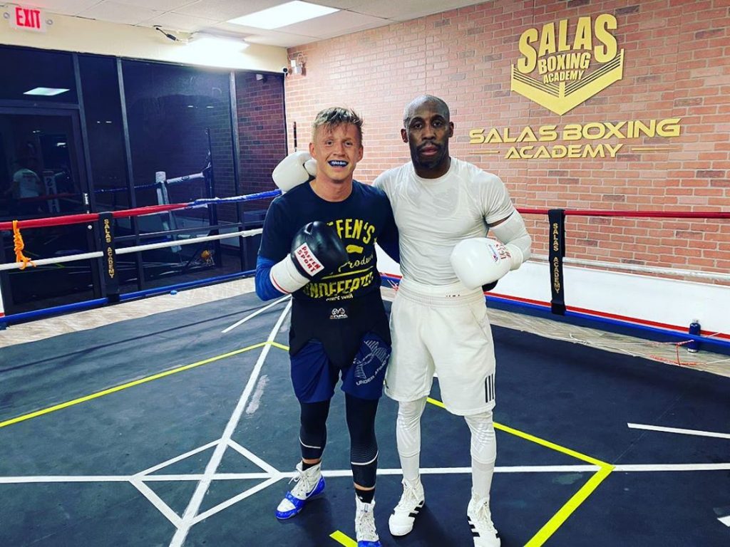 Sebastián Formella & Yordenis Ugas (Foto Cortesía)