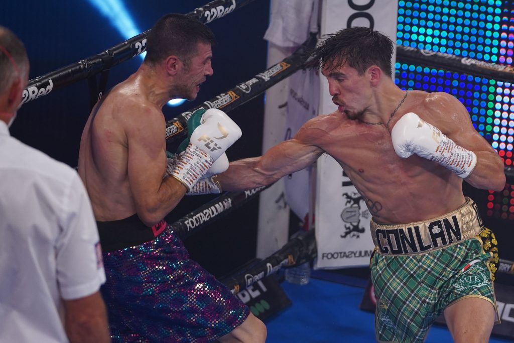 Sofiane Takoucht & Michael Conlan (Mikey Williams Top Rank)