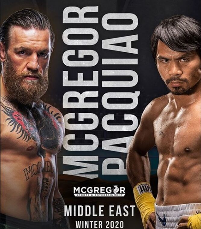 Conor McGregor & Manny Pacquiao (Foto Cortesía)