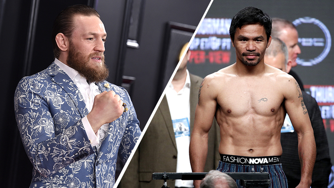 Conor McGregor & Manny Pacquiao (Foto Cortesía)