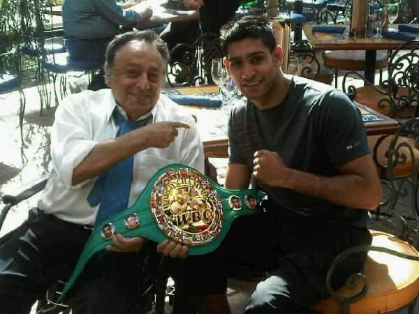 José Sulaimán & Amir Khan (WBC)