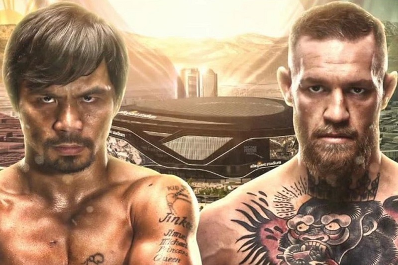 Manny Pacquiao & Conor McGregor (Foto Cortesía)