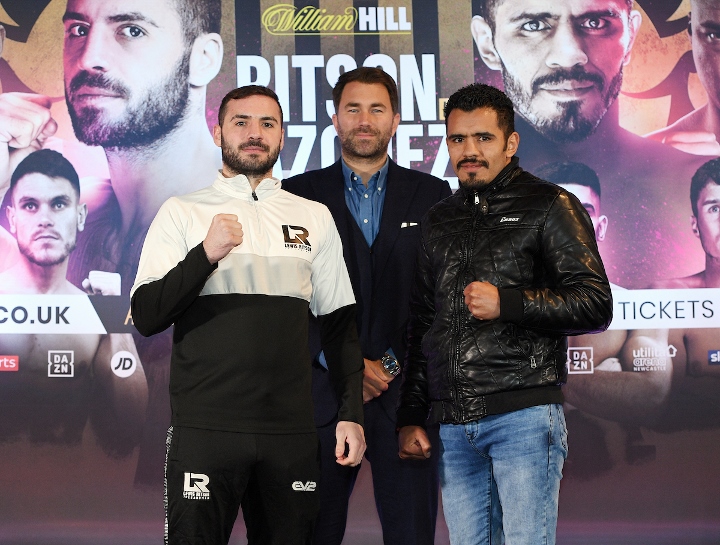 Lewis Ritson and Miguel Vazquez press conference