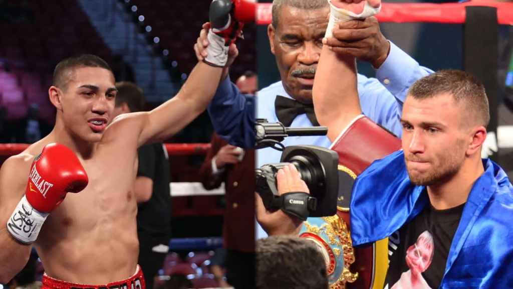 Teófimo López & Vasyl Lomachenko (Foto Cortesía)