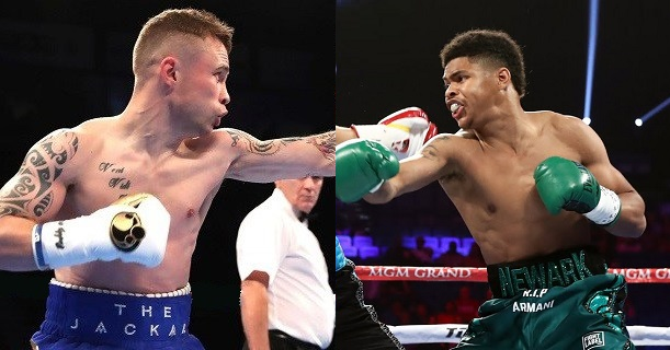 Carl Frampton & Shakur Stevenson (Foto Cortesía)