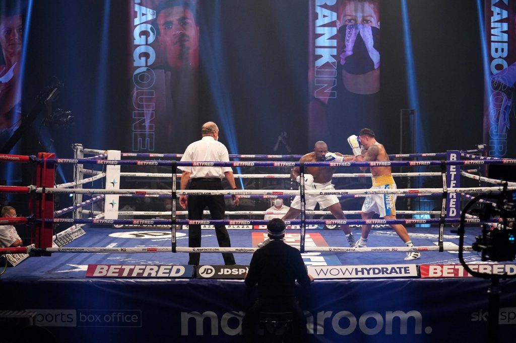 Dereck Chisora & Oleksandr Usyk (Matchroom Boxing)