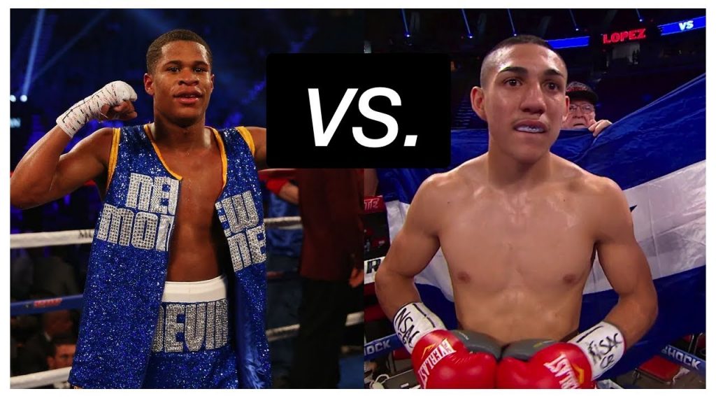 Devin Haney & Téofimo López (Foto Cortesía)