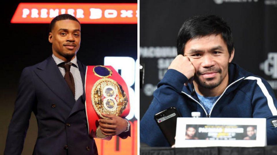 Errol Spence & Manny Pacquiao (Foto Cortesía)
