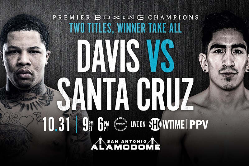 Gervonta Davis & Leo Santa Cruz Poster (Showtime Boxing)
