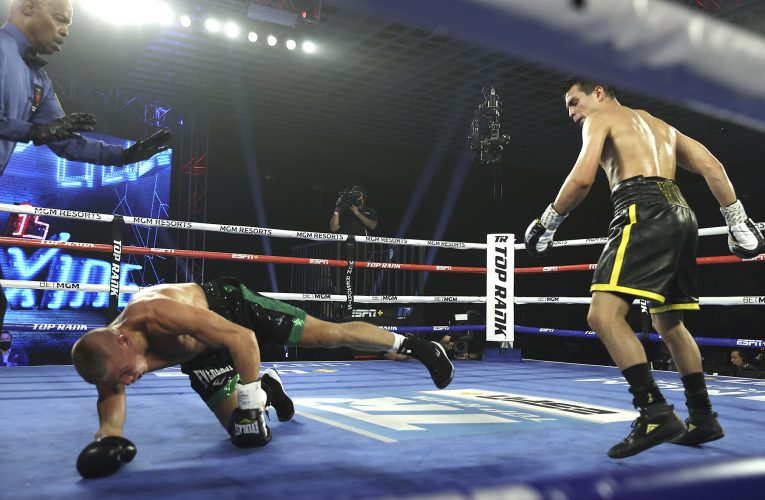 JOSÉ ‘CHON’ ZEPEDA NOQUEA DE MANERA INCREÍBLE A IVÁN BARANCHYK