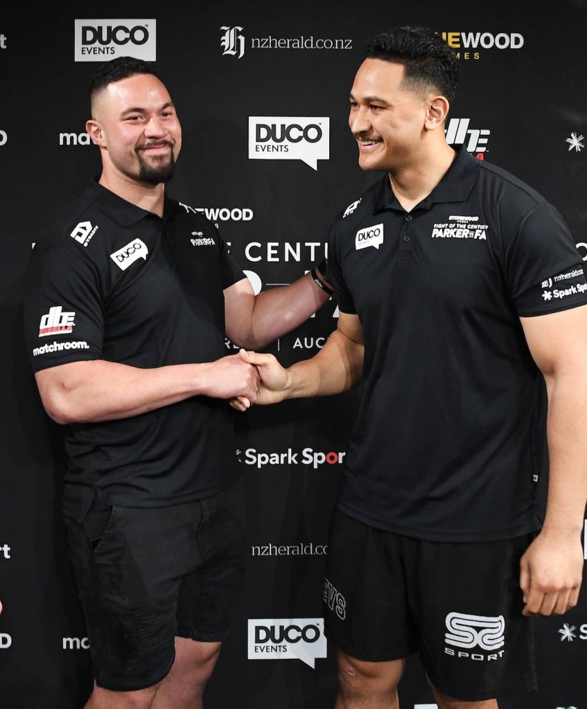 Joseph Parker & Junior Fa (Foto Cortesía)