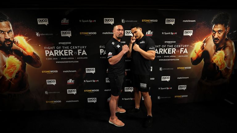 Joseph Parker & Junior Fa (Foto Cortesía)