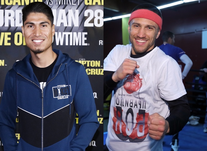 Mikey García & Vasyl Lomachenko (Foto Cortesía)