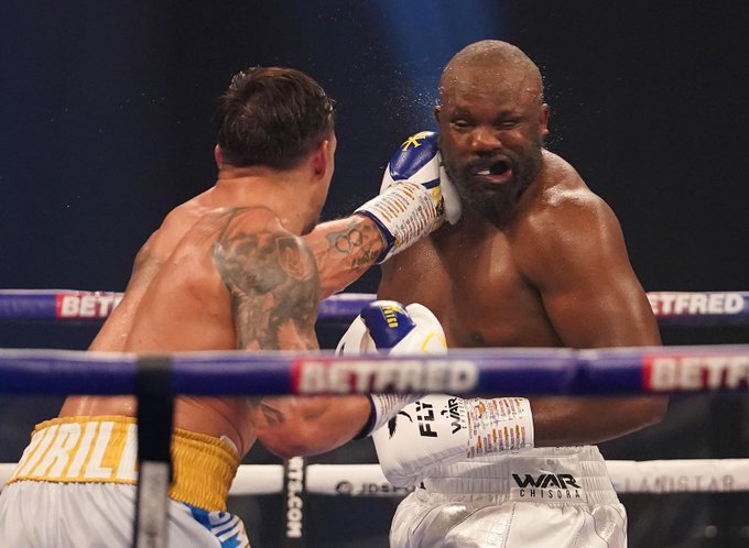 Oleksandr Usyk & Dereck Chisora (Matchroom Boxing)