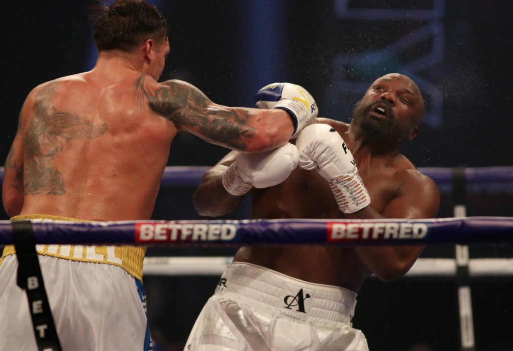 Oleksandr Usyk & Dereck Chisora (Matchroom Boxing)