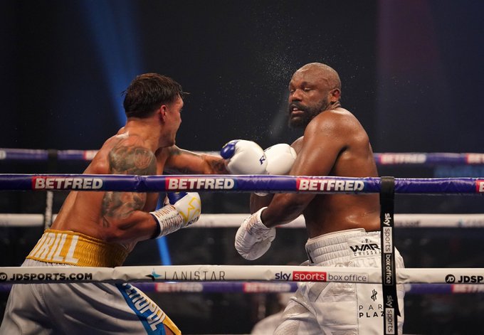 Oleksandr Usyk & Dereck Chisora (Matchroom Boxing)