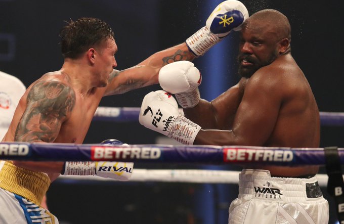 Oleksandr Usyk & Dereck Chisora (Matchroom Boxing)