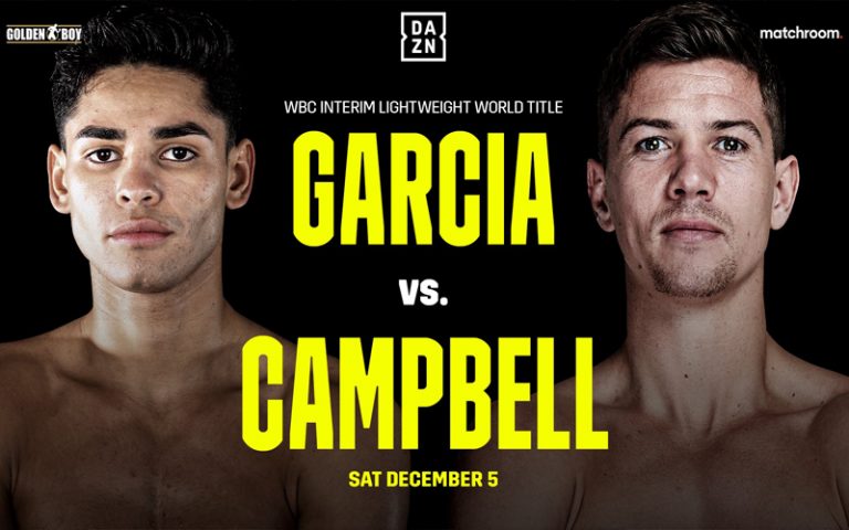 Ryan García & Luke Campbell (DAZN) Ryan García & Luke Campbell (DAZN)