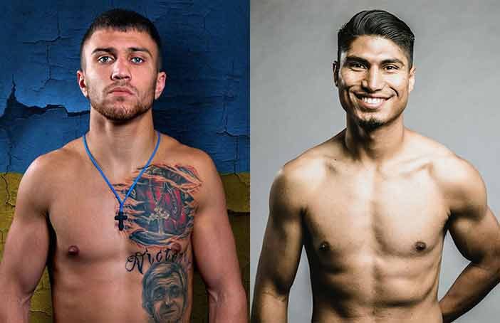 Vasyl Lomachenko & Mikey García (Foto Cortesía)