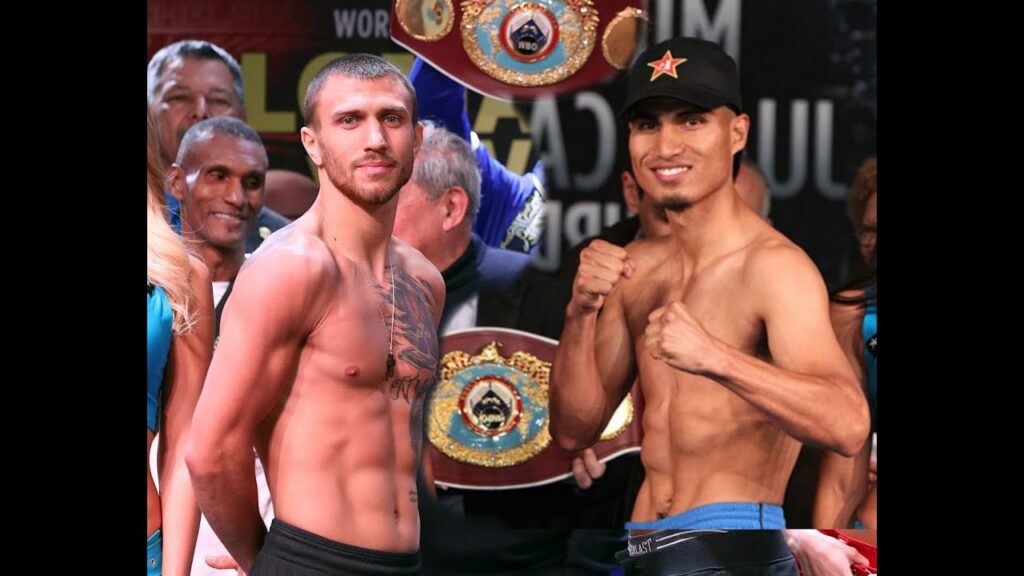 Vasyl Lomachenko & Mikey García (Foto Cortesía)
