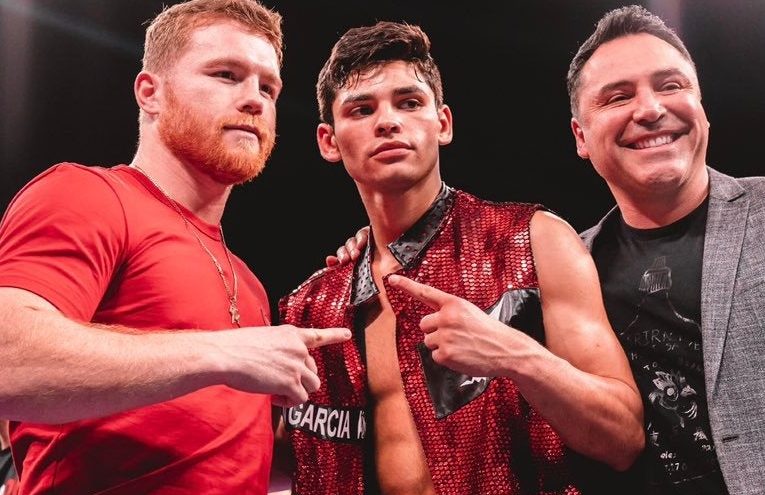 “RYAN GARCÍA SERÁ 10 VECES MEJOR QUE CANELO” CONFIESA OSCAR DE LA HOYA