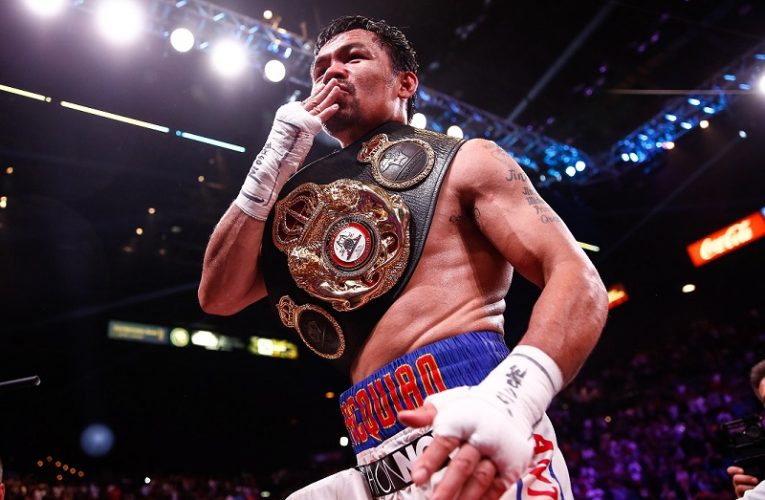 Manny Pacquiao solo quiere pelear contra rivales élite