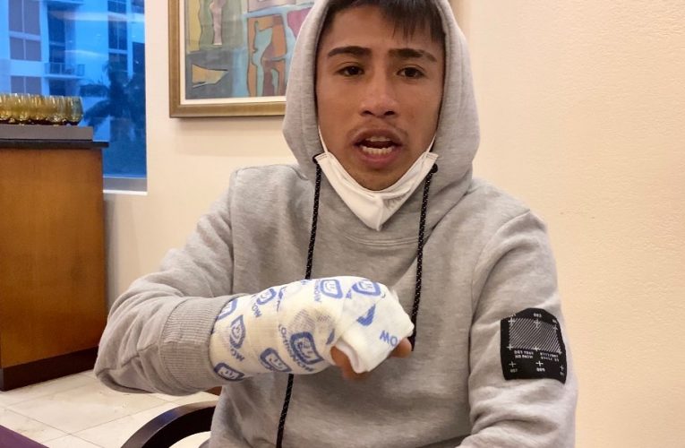Julio César ‘Rey’ Martínez en exclusiva para EVD Boxeo, habla sobre su lesión