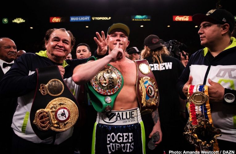 Canelo Álvarez “Quiero pelear en Reino Unido, tengo miles de fans allí”