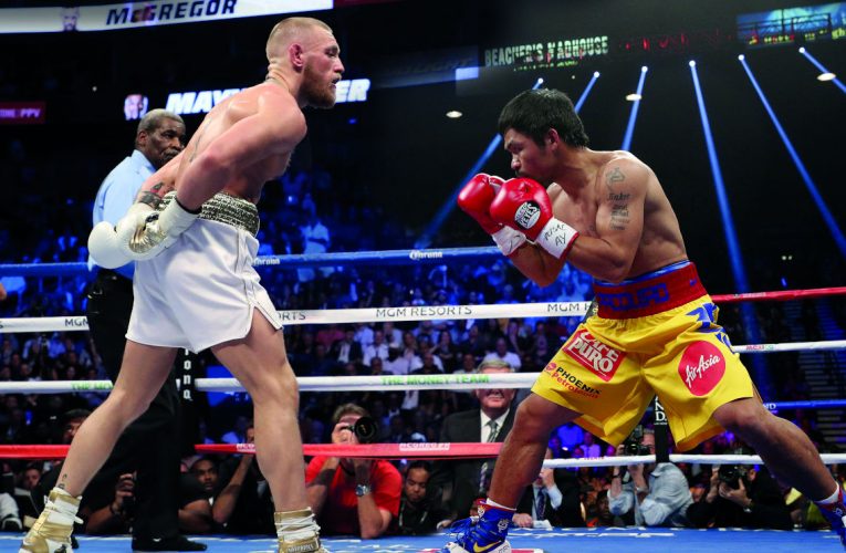 GEORGE FOREMAN APUESTA POR CONOR MCGREGOR PARA VENCER A MANNY PACQUIAO