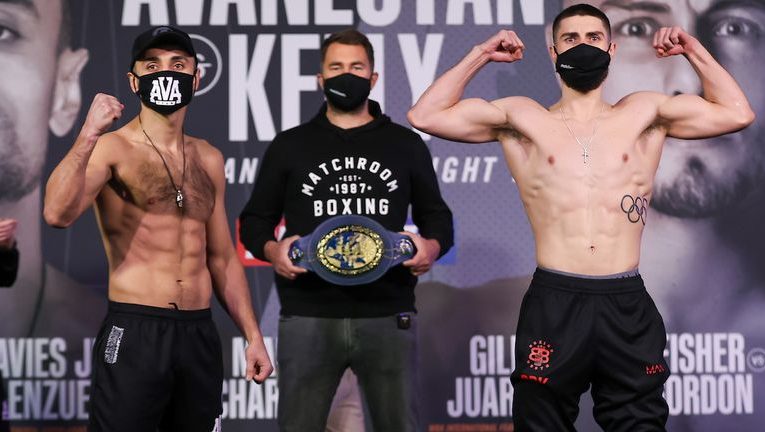 PESAJE OFICIAL: DAVID AVANESYAN VS JOSH KELLY