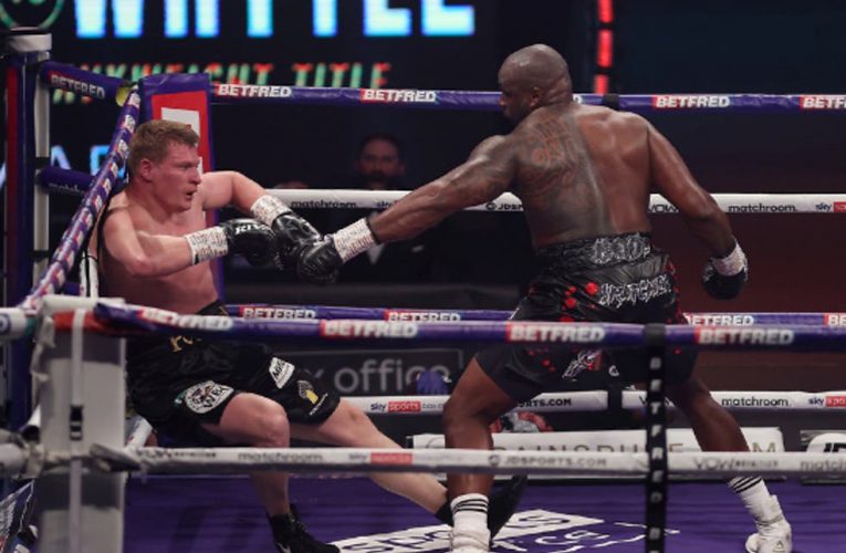 Dillian Whyte “Tengo poder. Puedo vencer a cualquiera” Wilder en la mira