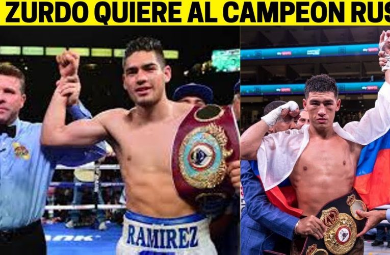 Gilberto ‘Zurdo’ Ramírez regresa pronto y tiene la mira en Bivol y su cinturón