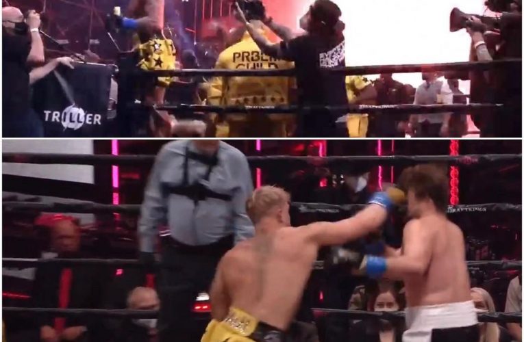 Jake Paul noqueó sin piedad a Ben Askren