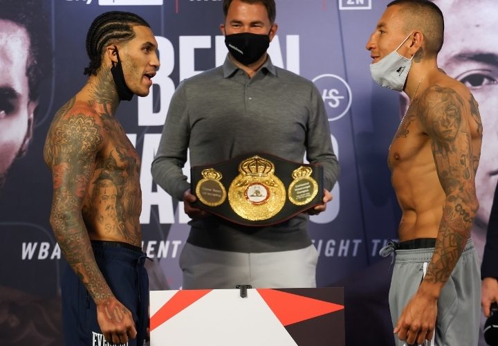 PESAJE OFICIAL: Conor Benn vs Samuel Vargas