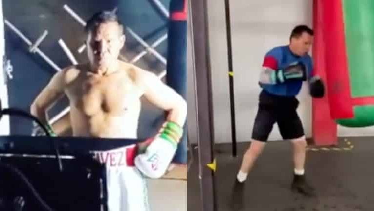 Julio César Chávez luce increíble previo combate ante Héctor Camacho Jr