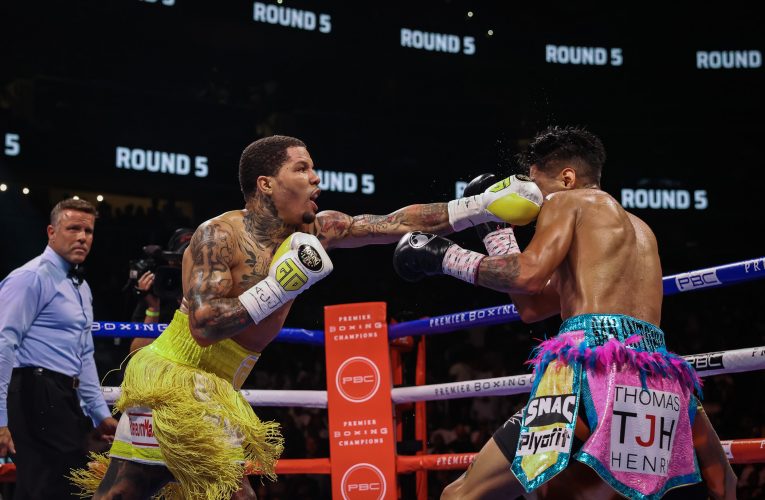 Gervonta Davis noqueó sin piedad a Mario Barrios