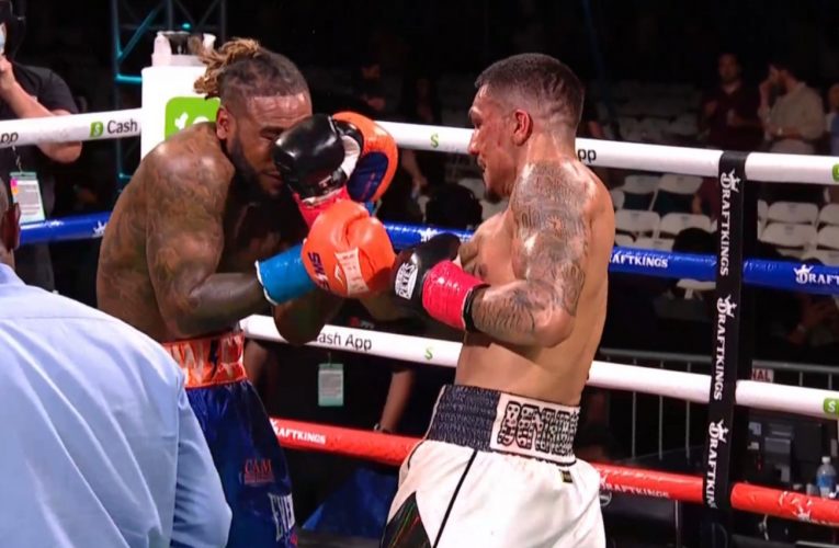 Luis ‘Cuba’ Arias dio la sorpresa ante Jarrett Hurd
