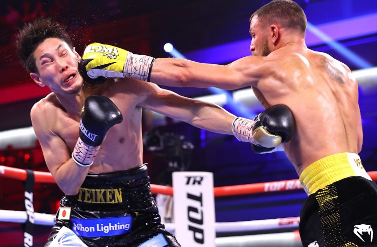 Vasyl Lomachenko destruyó a Masayoshi Nakatani