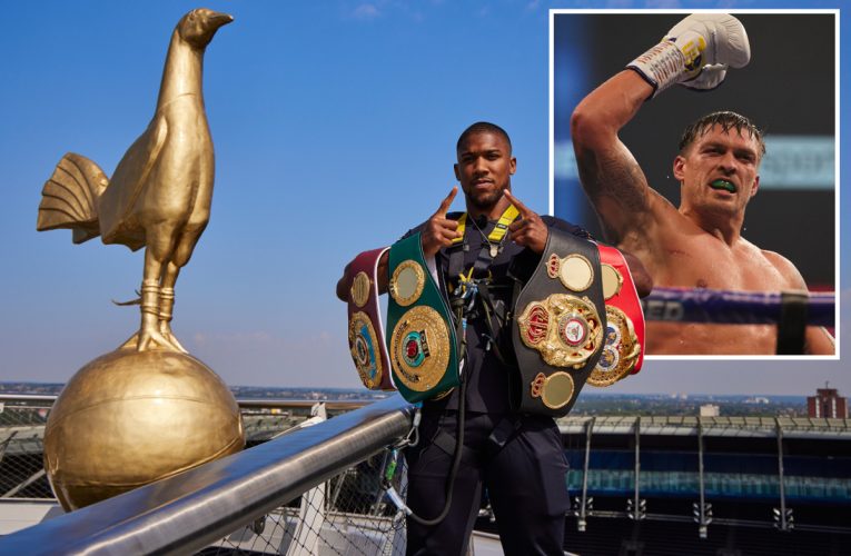 Anthony Joshua: Usyk es bueno, ¡pero yo soy mejor!