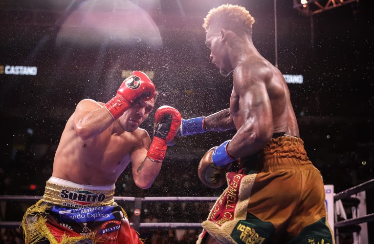 ¡Jermell Charlo y Brian Castaño EMPATAN EN GUERRA!