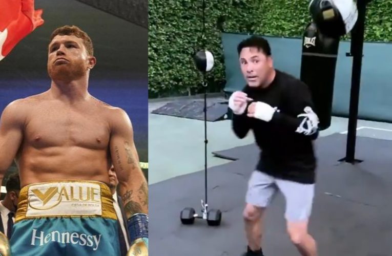 Óscar de la Hoya comparó su boxeo con el de Canelo Álvarez